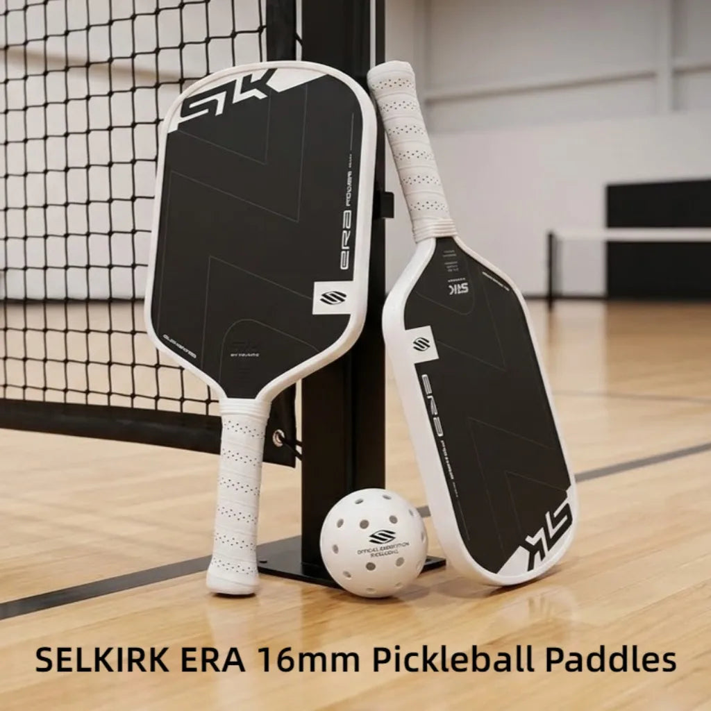 Selkirk ERA 16mm Pickleball Paddle T700 Carbon Fiberglass Core High Spin Professional Training Racket Equipment Large Sweet Spot