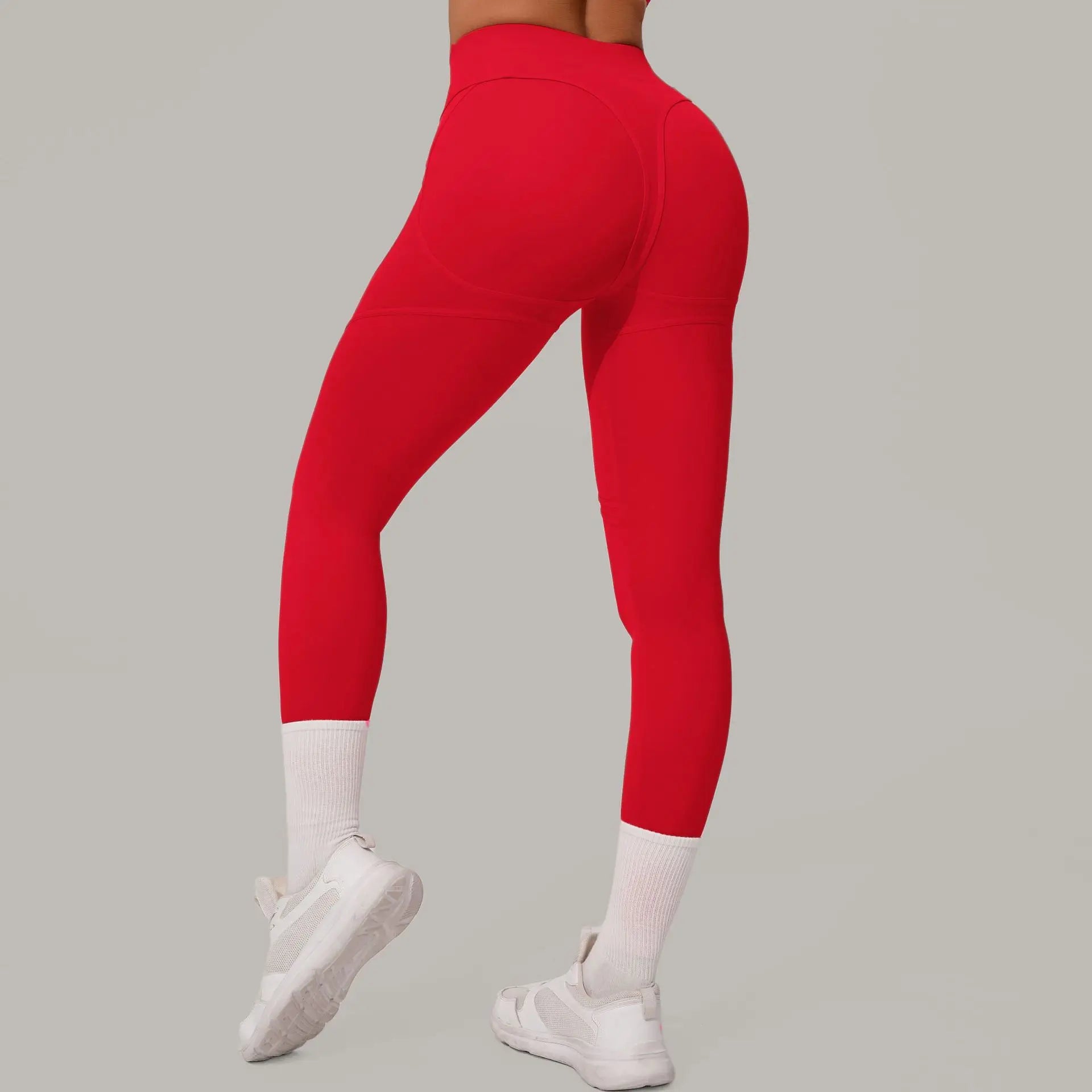Yoga Pants Women Hip Lifting Women Running Sports Leggings High Waist Fitness Leggings Push Up Yoga Leggings Gym Clothing Sports