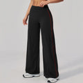 Yoga Pants Women High Waist Wide Leg Trousers Tummy Control Straight Workout Sports Pants Female Casual Fitness Bell-bottoms