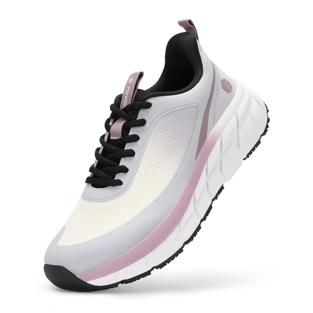 Fittington Women's Sports Shoes Wide Women Sneakers Non-Slip Tennis Walking Running Shoes For Women Swollen Feet Pain Relief
