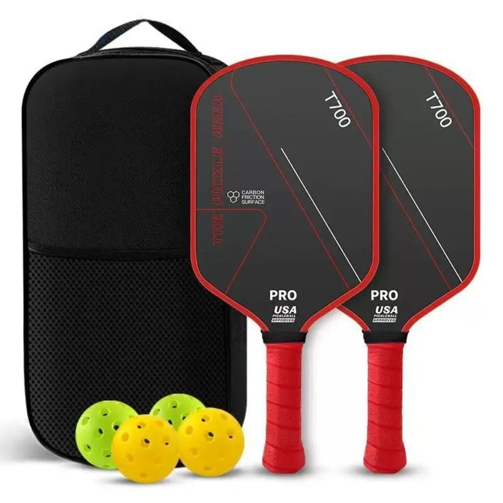 Fashion T700 Pickleball Paddle 16MM Carbon Fiber Pickle Ball Paddle Lightweight USAPA Approved Professional Game Supplies