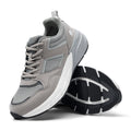 FitVille Newest Walking Shoes for Men Wide Width Sneakers with Arch Support for Flat Feet Heel Pain Relief Plantar Fasciitis