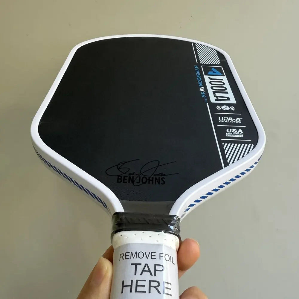 JOOLA BEN JOHNS PERSEUS PRO IV 16MM Pickleball Paddles T700 Carbon Fiber Increased Power Feel Fully Encased Sweet Spot