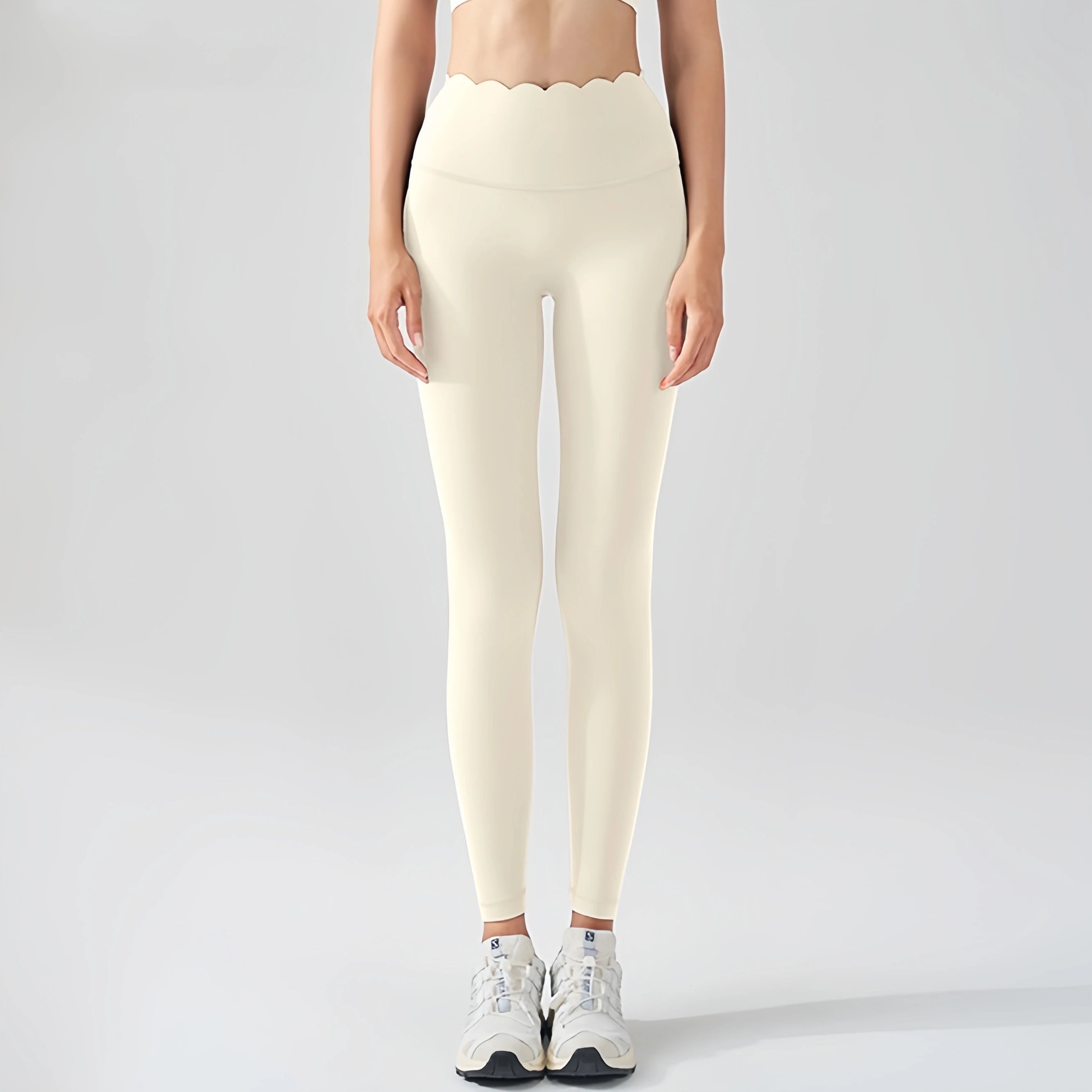 Yoga Pants Women Seamless Lotus Arc Workout Running Leggings High Waist Scrunch Butt Gym Leggings Outdoor Fitness Tights