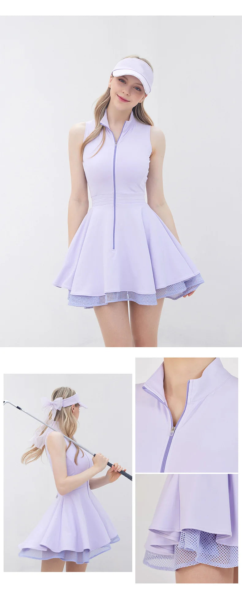 Polo Shirt Tennis Dress Chest Pads Shorts Soft High Stretchy Fitness Skorts Tummy Control Yoga Skirts Gym Clothing Activewear