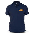 Polo KTM Racing T-Shirt Tshirt Sportswear Embroidery Racing Unisex Collar Casual Tee