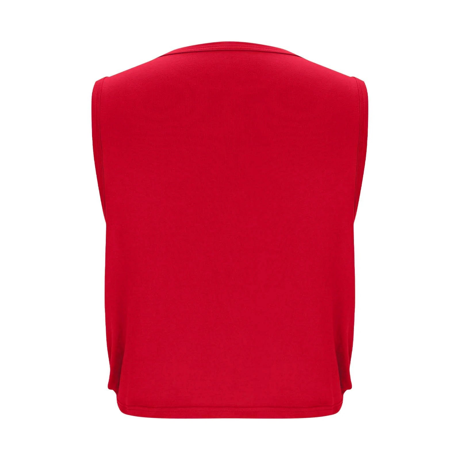 Women Sleeveless Yoga Tops Athletic Vest Breathable Blouse Cover Up Gym Workout Cool T-Shirt Running Short Tank Crop Top