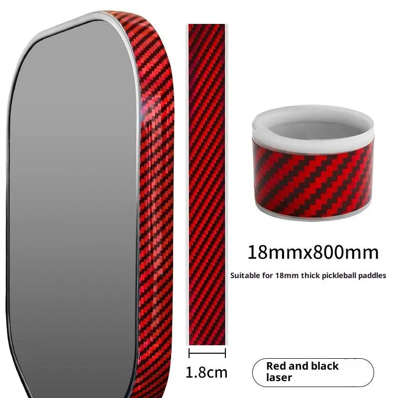 Pickleball Paddle Protection Tape-Paddle Head Edge Guard-Racket Edge Protection Tape-Fit Perfectly Curved Edge Tape