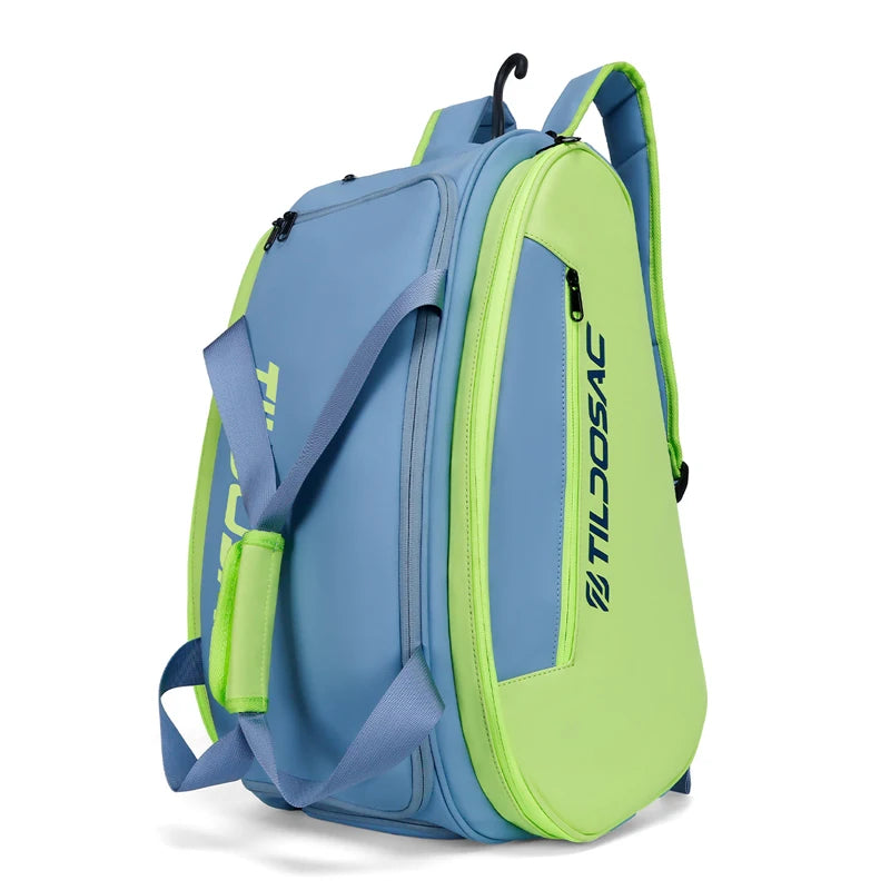 Professional Pickleball Racquet Backpack Large Capacity Waterproof Padel Pickleball Bag Shoe Compartment Padel Sporting Handbag