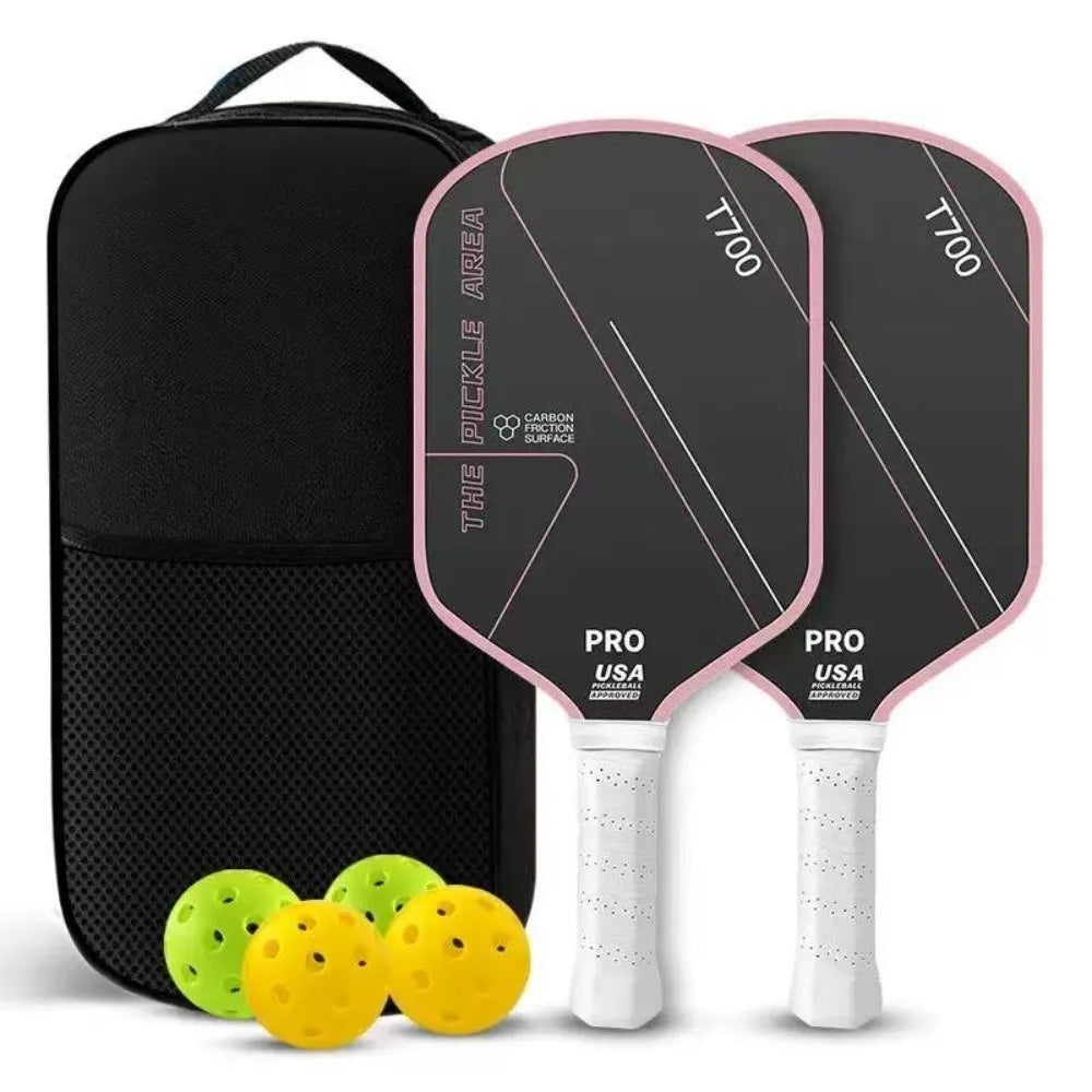 Fashion T700 Pickleball Paddle 16MM Carbon Fiber Pickle Ball Paddle Lightweight USAPA Approved Professional Game Supplies
