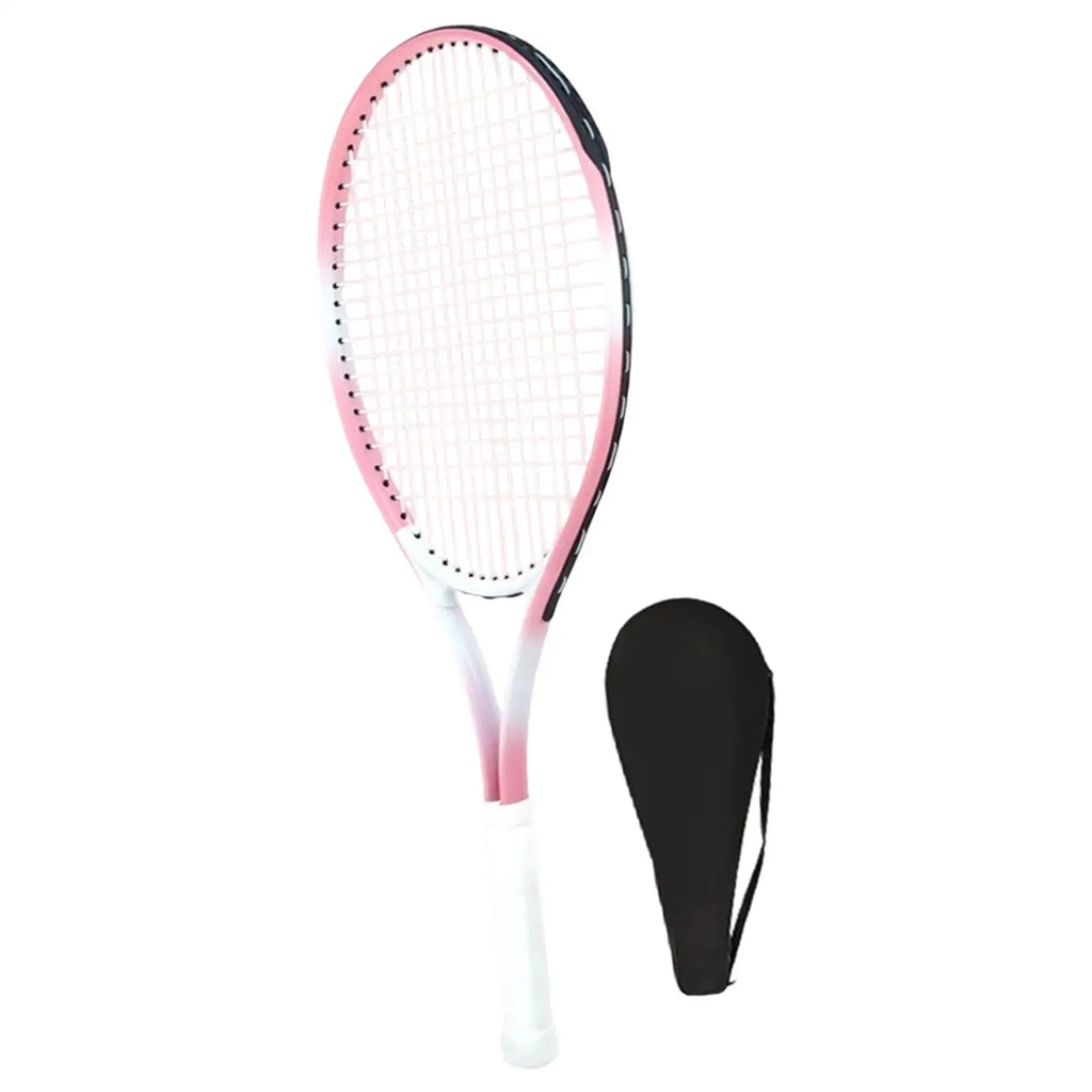 Tennis Racket with Pre Portable Women Men Tennis Racquet Comfortable Grip