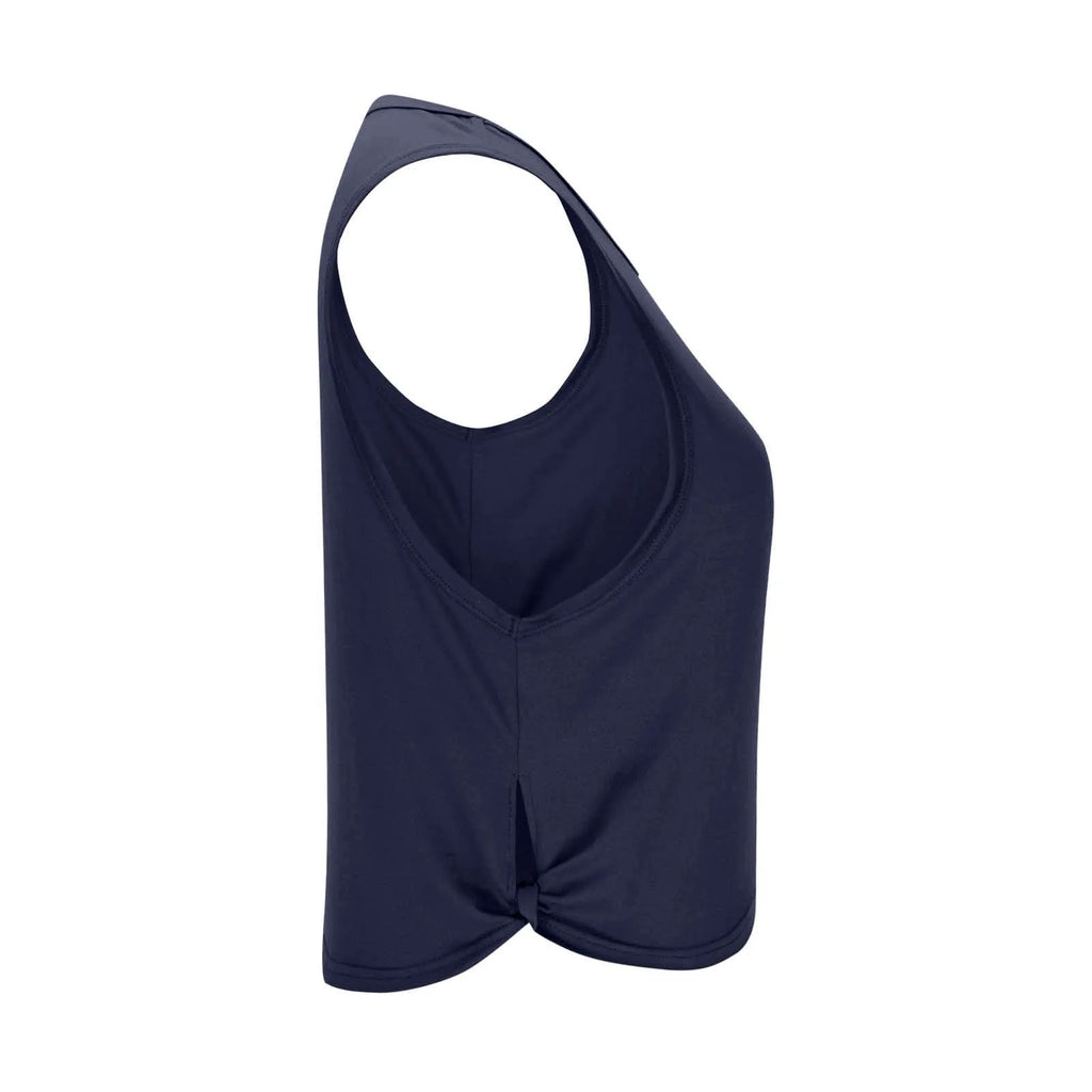 Women Sleeveless Yoga Tops Athletic Vest Breathable Blouse Cover Up Gym Workout Cool T-Shirt Running Short Tank Crop Top
