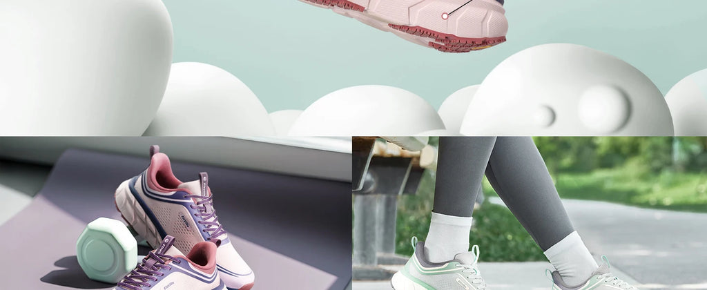 Fittington Women's Sports Shoes Wide Women Sneakers Non-Slip Tennis Walking Running Shoes For Women Swollen Feet Pain Relief