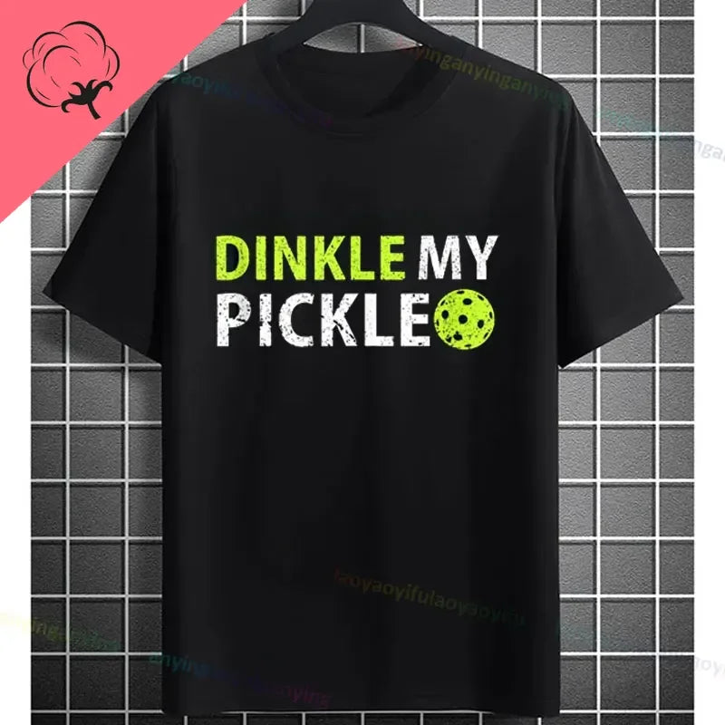 Pickleball Graphic T-Shirt – "It Was in" Funny Design Casual 100% Cotton Short-sleeve Fashion Sporty Style Tee Perfect for Gift