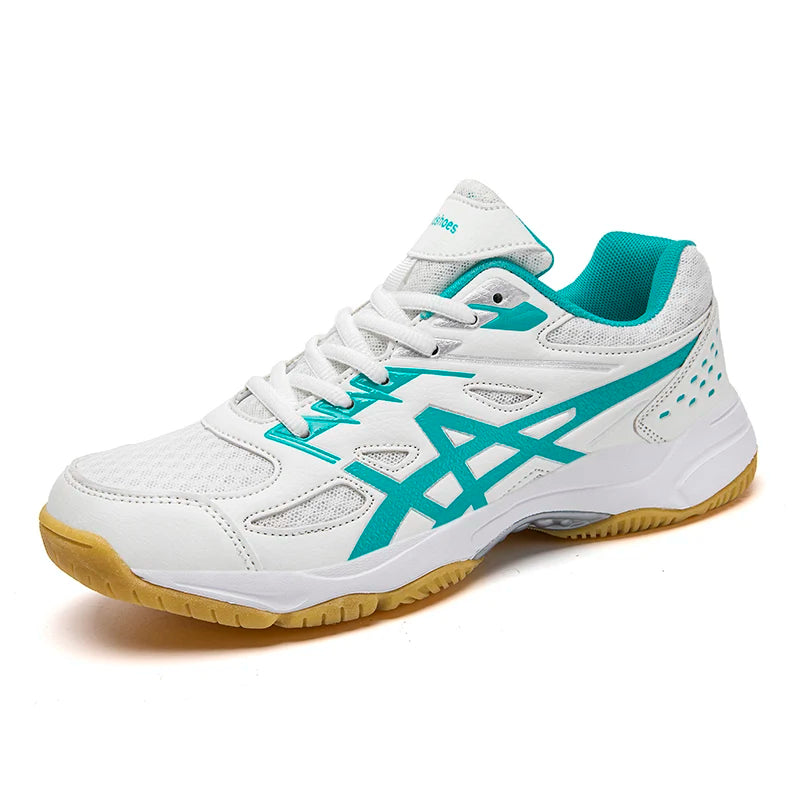 Men's and women's badminton shoes - sports support, flexibility, shock absorption and cushioning, grip table tennis shoes, volle