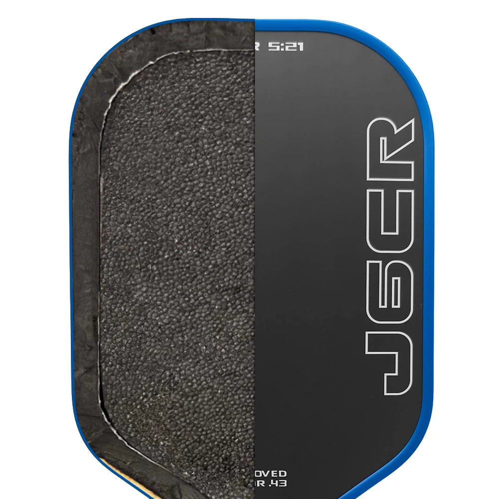 HONOLULU J6CR Pickleball Paddle Power Hot Pressed Featuring Dynamic PowerFlex Foam Core CFC Carbon Fiber Pickleball Paddle