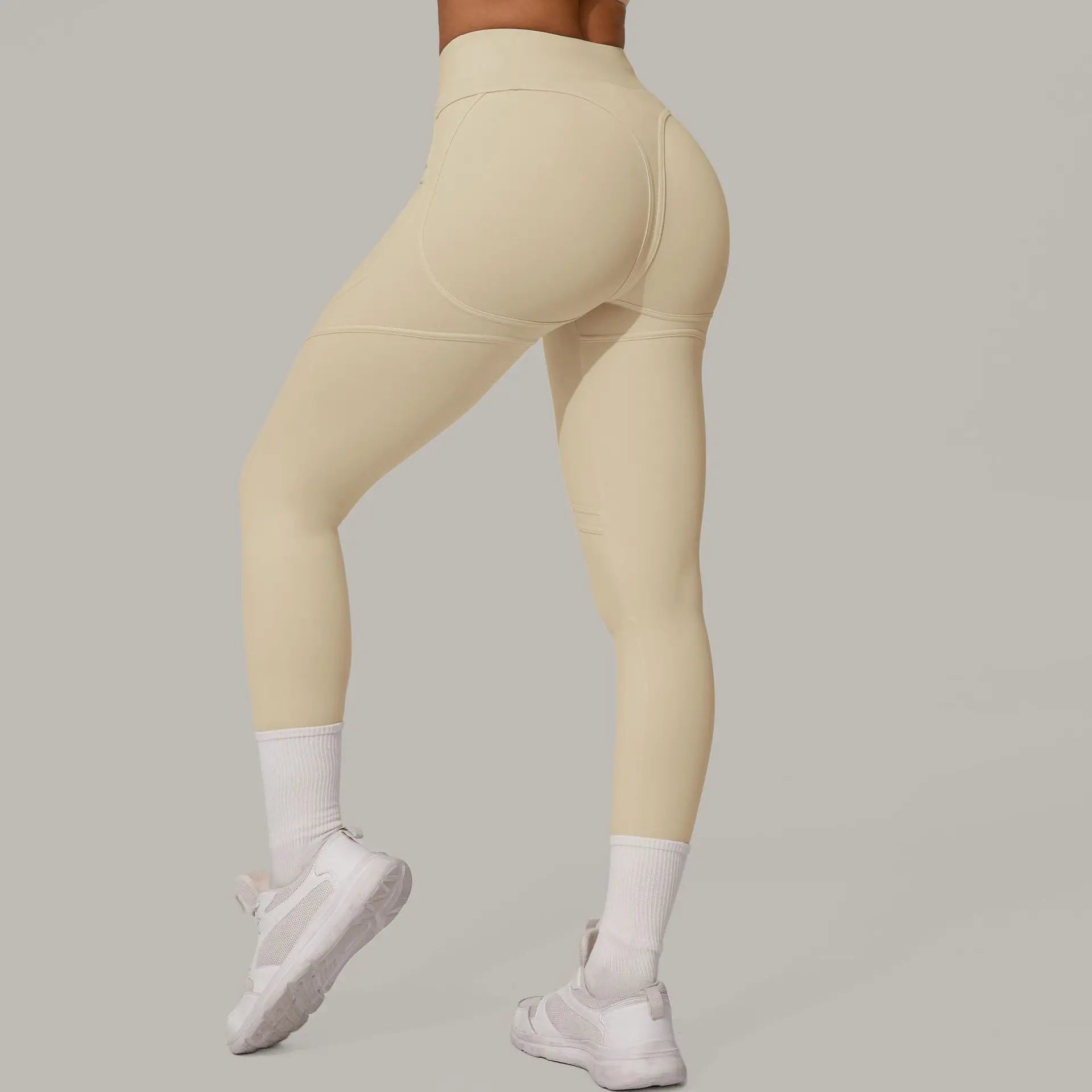 Yoga Pants Women Hip Lifting Women Running Sports Leggings High Waist Fitness Leggings Push Up Yoga Leggings Gym Clothing Sports
