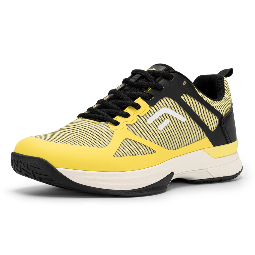 FitVille Men's Wide Pickleball Shoes Tennis Shoes Full Court Tennis Sneakers with Arch Support Lightweight Non-slip Sports Shoe