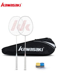 Kawawaki Original KD-700 Pro Badminton Rackets For Badminton Training With Badminton Bag + Two Badminton Grips