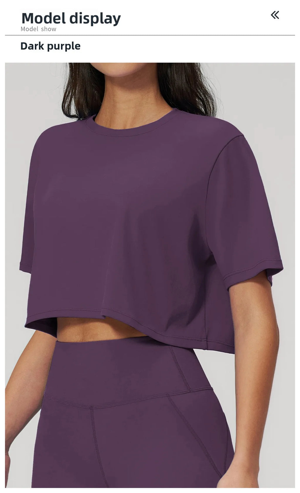 Yoga Tops Summer Sports Fitness Clothes Women's Short Sleeves Yoga Shirts Running Sports Gym Tops Loose Breathable Casual Tops
