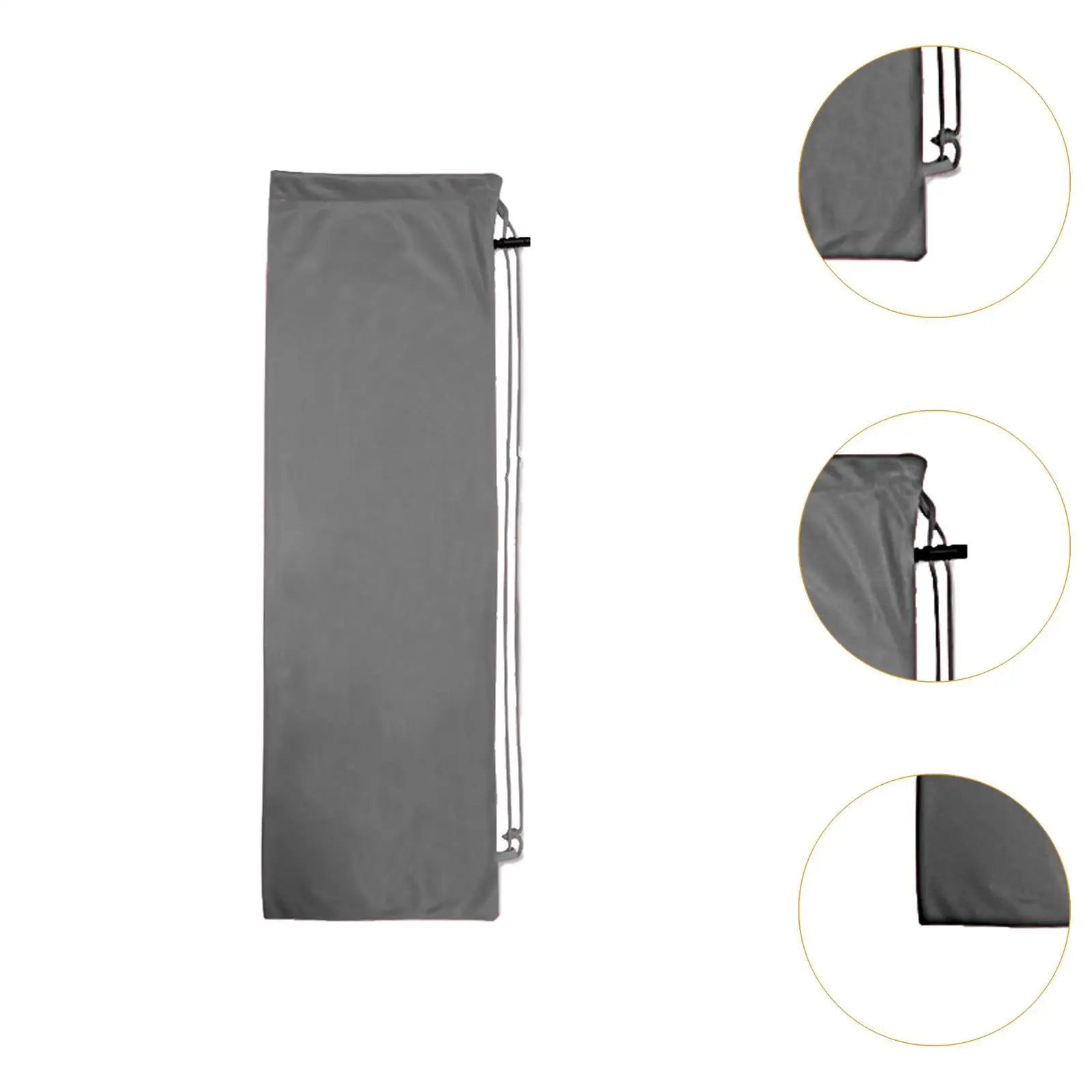 Badminton Racket Bag Pouch,Portable Drawstring Bag Soft Dustproof Protective Cover Case for Beginner Badminton Players