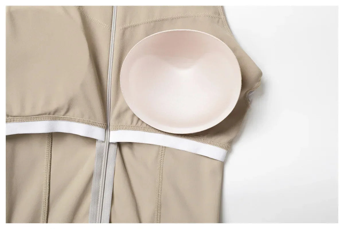 Tennis Skirt Sports Fitness Stand-up Collar Anti-light Golf Badminton Casual Fitness Workout Clothing Gym Yoga Suit for Women