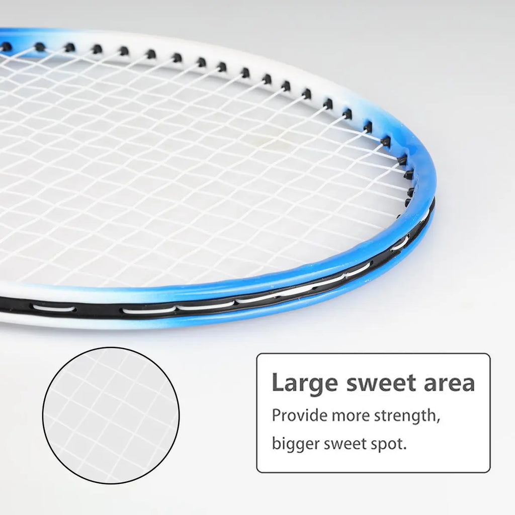 2pcs Tennis Rackets Included Tennis Bag And Tennis Sports Exercise Racquet Set Youth Games Outdoor,Suitable for Beginner