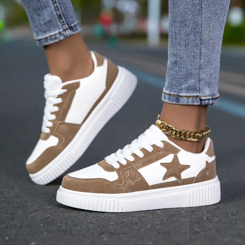 MAEDEF Woman Shoes Comfortable Walking Sneakers Women Casual Shoes Platform Non Slip Vulcanized Shoes Breathable Men Women Shoes