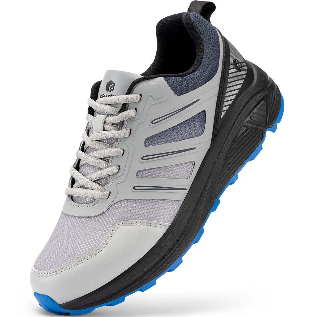 Fittington Extra Wide Men's Sports Shoes Cushioning Sneakers Trail Running Shoes For Men Heel Pain Plantar Fasciitis Relief