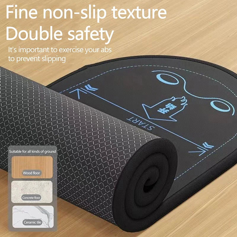 Yoga Mat Non Slip Shock Absorber Thick Kneeling Mat Kneeling Pads Reusable Gym Mat For Women Men Pilates Floor Workouts〔CC33〕