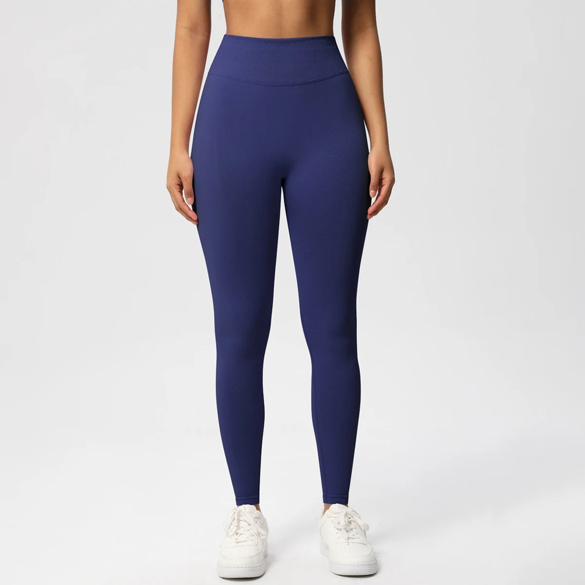 Seamless Women Solid Waist Yoga Pants Three-section Waist Sexy Hip-lifting Tight Sports Pants Fitness Exercise Yoga Pants
