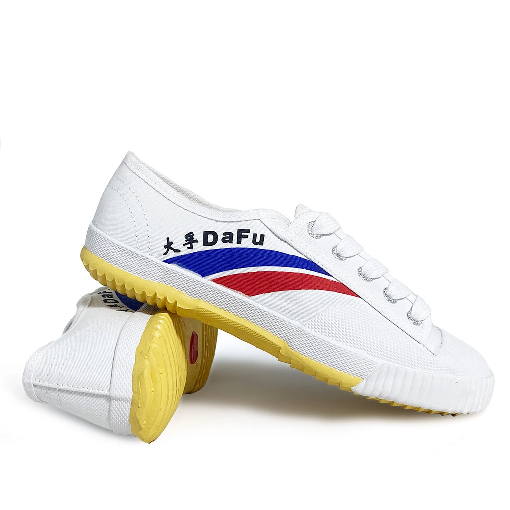 DaFu Original Parkour Shoes Kungfu Sneakers Martial Arts Shaolin Taichi Taekwondo Wushu Soft Comfortable Men Women