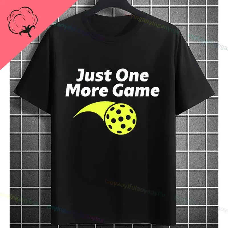 Pickleball Graphic T-Shirt – "It Was in" Funny Design Casual 100% Cotton Short-sleeve Fashion Sporty Style Tee Perfect for Gift