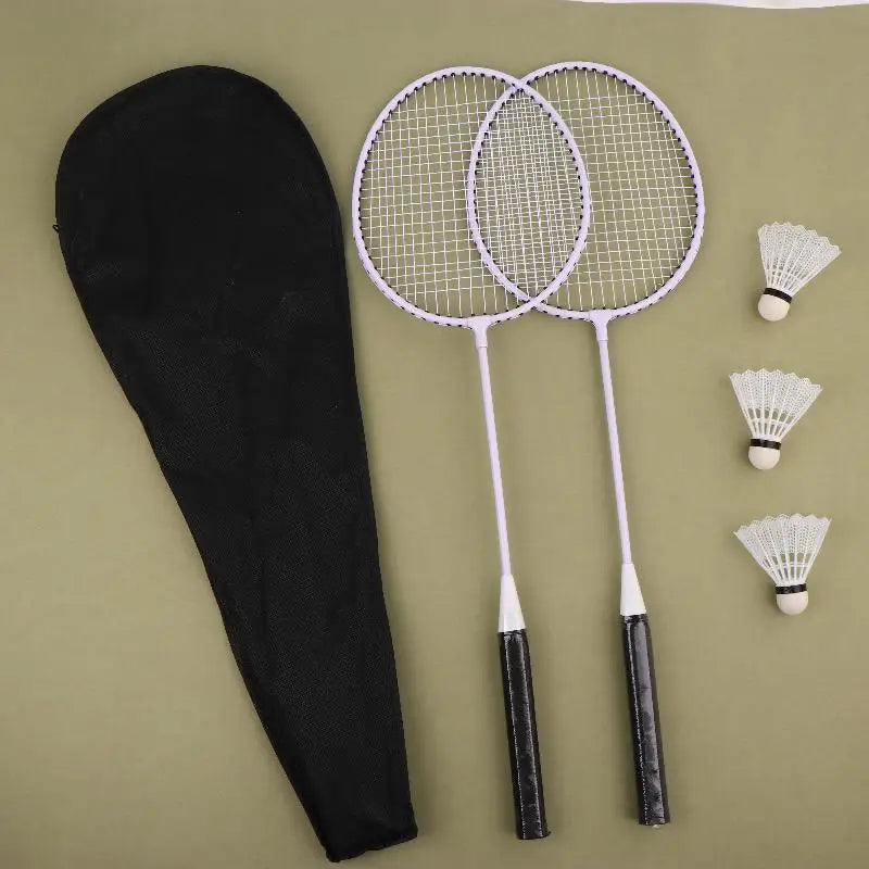 Beginner Badminton Set - Professional Training Durable Leisure Sports Racquet 12-Pack Badminton Racket Kit for All Ages