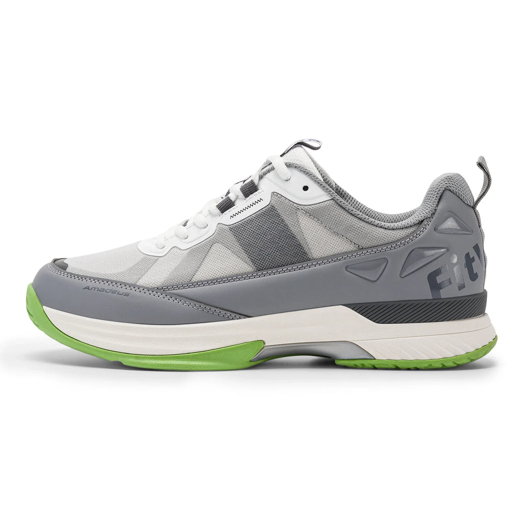 FitVille Wide Tennis Shoes For Men Pickleball Shoes Lightweight Breathable All Court Athletic With Arch Support & Wide Toe Box