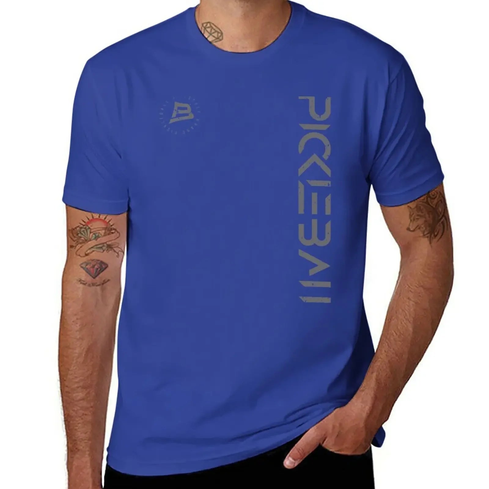 New Pickleball Vertical T-Shirt Oversized t-shirt quick-drying t-shirt sports fan t-shirts mens t shirts