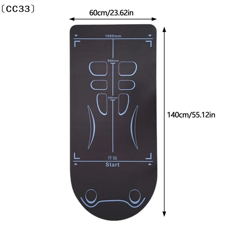 Yoga Mat Non Slip Shock Absorber Thick Kneeling Mat Kneeling Pads Reusable Gym Mat For Women Men Pilates Floor Workouts〔CC33〕