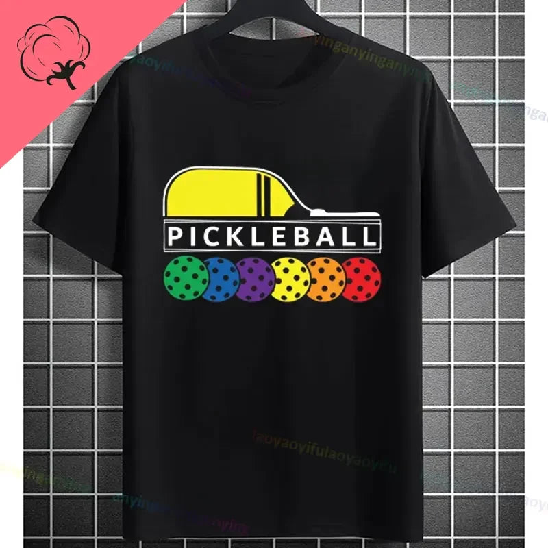 Pickleball Graphic T-Shirt – "It Was in" Funny Design Casual 100% Cotton Short-sleeve Fashion Sporty Style Tee Perfect for Gift