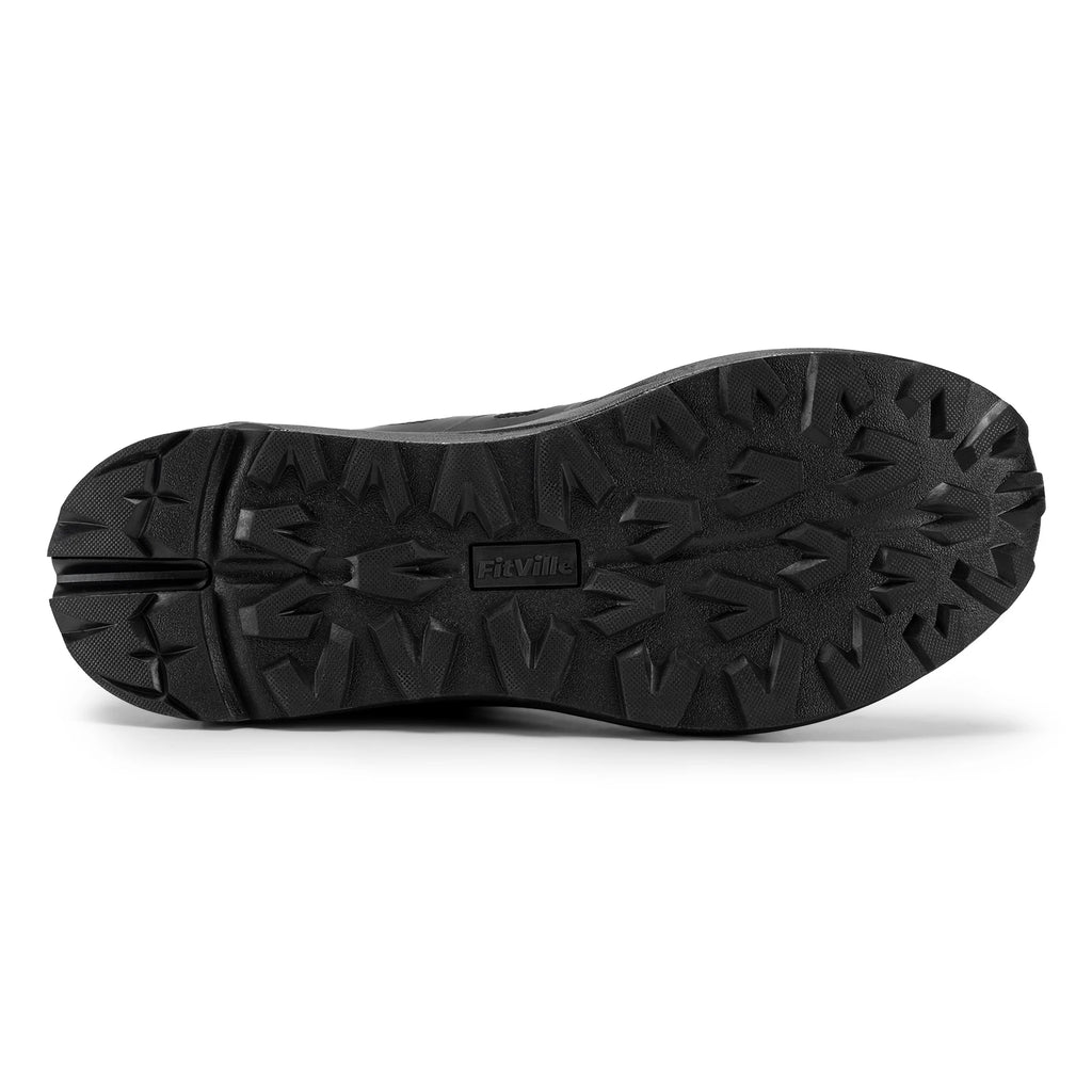 Fittington Extra Wide Men's Sports Shoes Cushioning Sneakers Trail Running Shoes For Men Heel Pain Plantar Fasciitis Relief