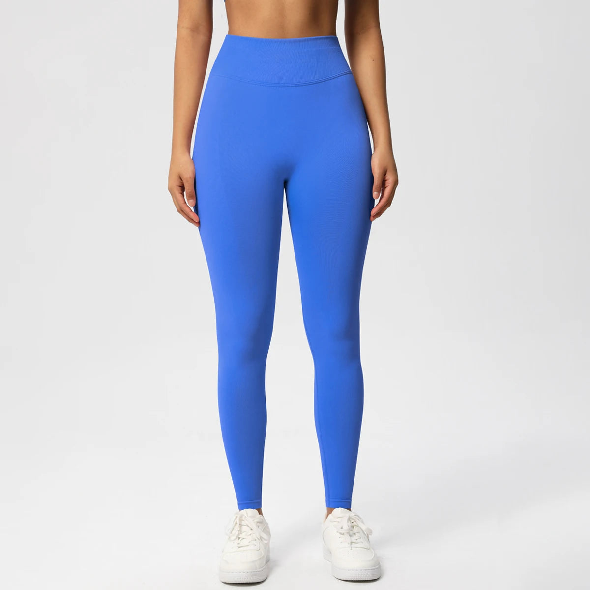 Seamless Women Solid Waist Yoga Pants Three-section Waist Sexy Hip-lifting Tight Sports Pants Fitness Exercise Yoga Pants