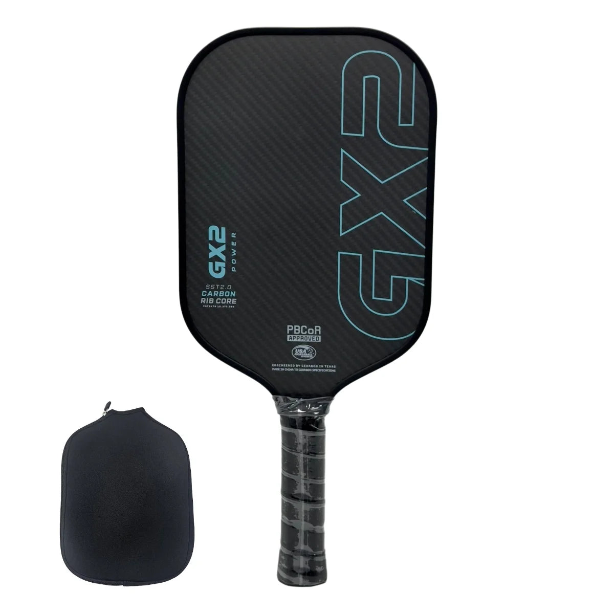 SONGYI Professional Pickleball Paddle Highly Elastic 3K Carbon Fiber Surface 16mm GX2 Core Precise Ball Control Powerful Shots