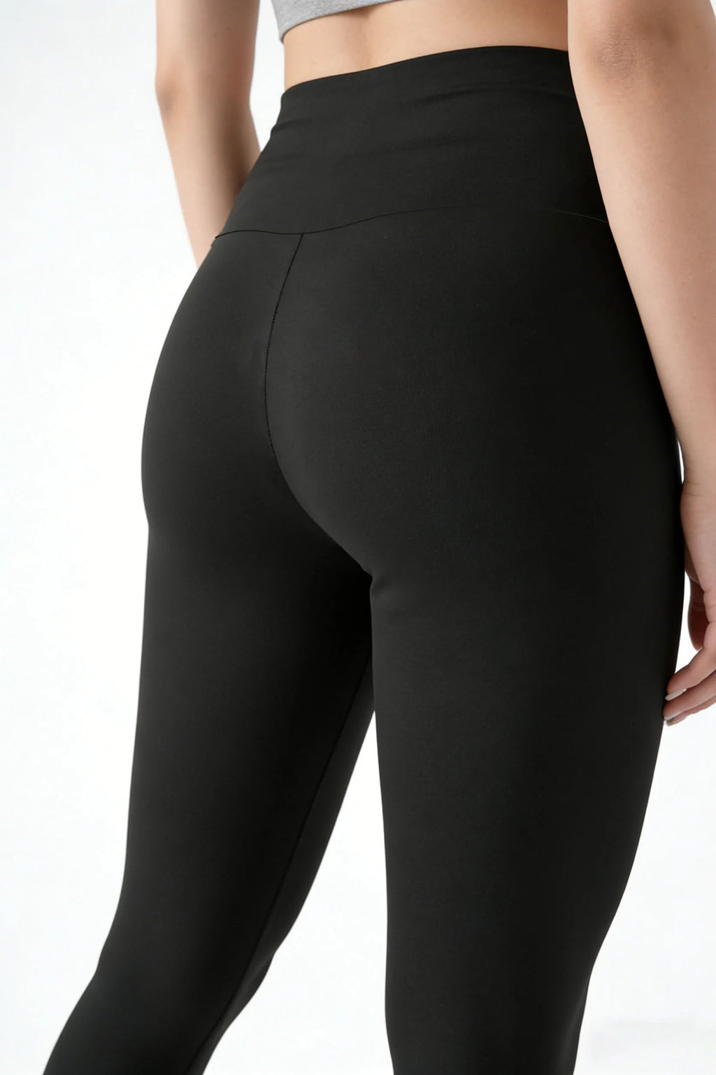 Yoga Pants High Waisted, Tummy Control Shaping Women's Base Layer, Elastic Skinny Seamless Leggings for Running & Training
