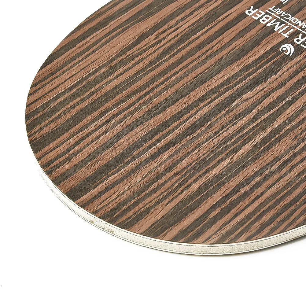 1PC Table Tennis Blade Ebony Dalbergia Pingpong Racket Bottom Plate 5-Ply 6.2mm Ping Pong Paddle Board Bat Racquet Long Handles