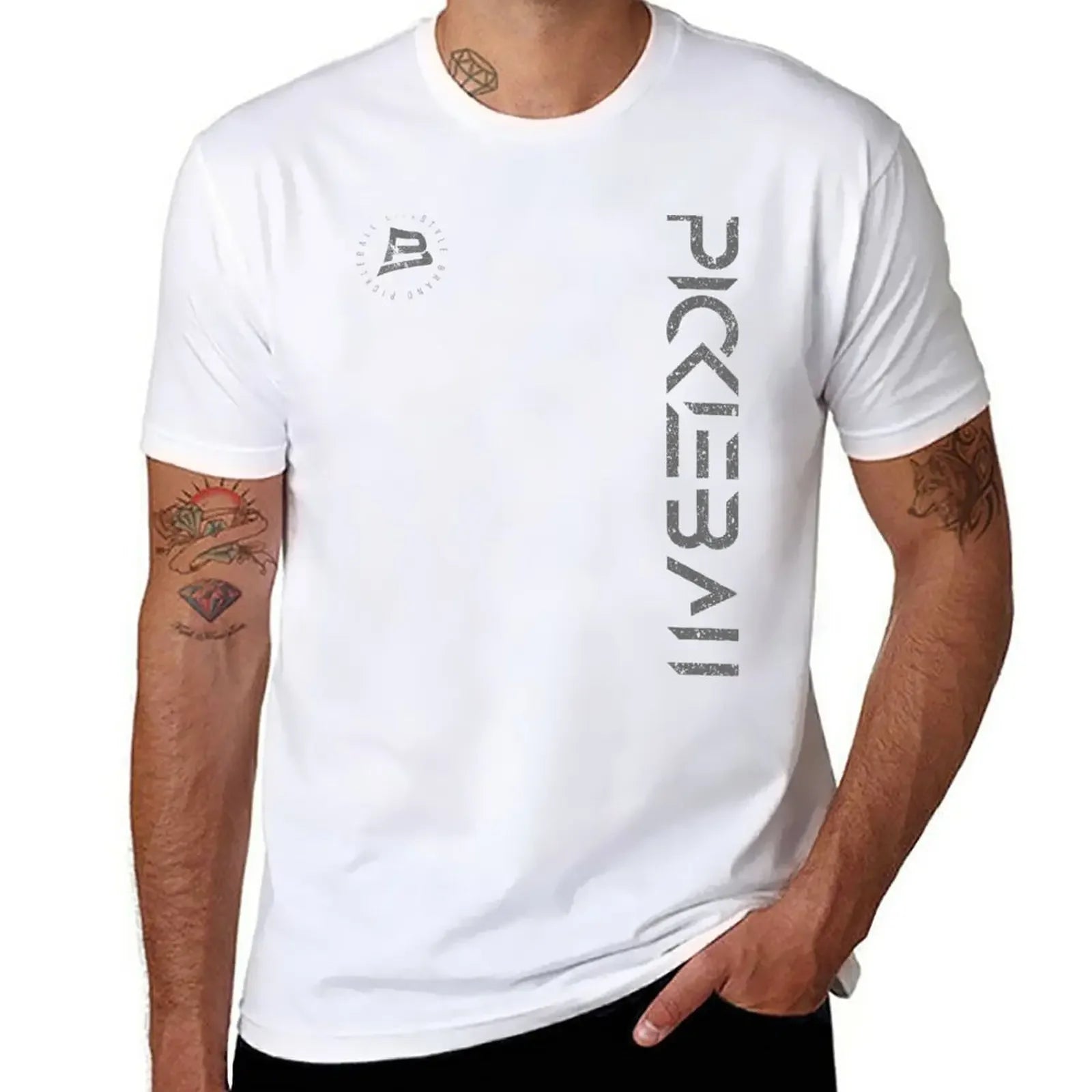 New Pickleball Vertical T-Shirt Oversized t-shirt quick-drying t-shirt sports fan t-shirts mens t shirts