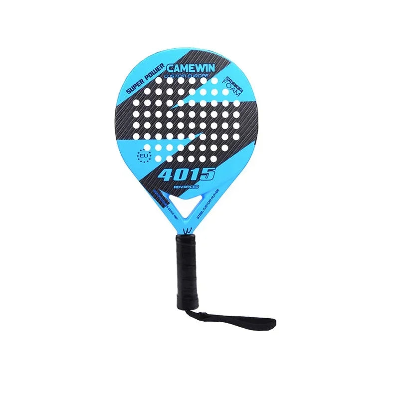 NEW Competition Padel Racket - 3K Carbon Fiber & EVA Core, Ultra-Light Design with Anti-Slip Grip and Waterproof Case