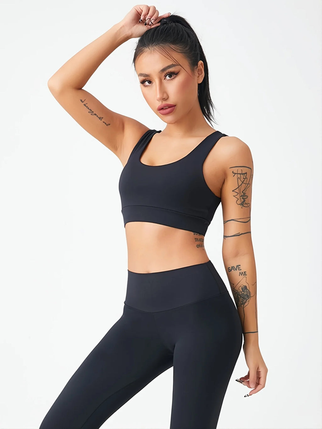 Yoga pants, nude-feel pants, high-waisted butt-lifting fitness pants, butt-enhancing pants for women