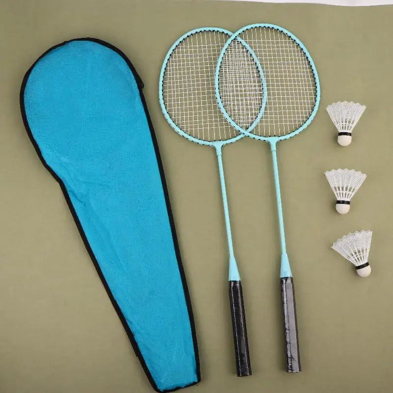Beginner Badminton Set - Professional Training Durable Leisure Sports Racquet 12-Pack Badminton Racket Kit for All Ages