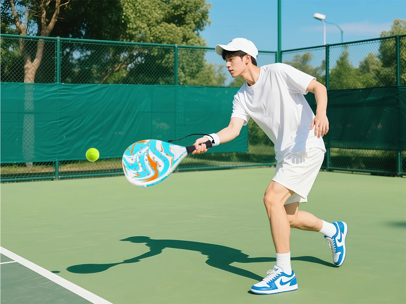 2026 Newest Tennis Racket | Padel Racket, Made of Ultra Light Carbon Fiber Material, with Strong Elasticity and Good Quality