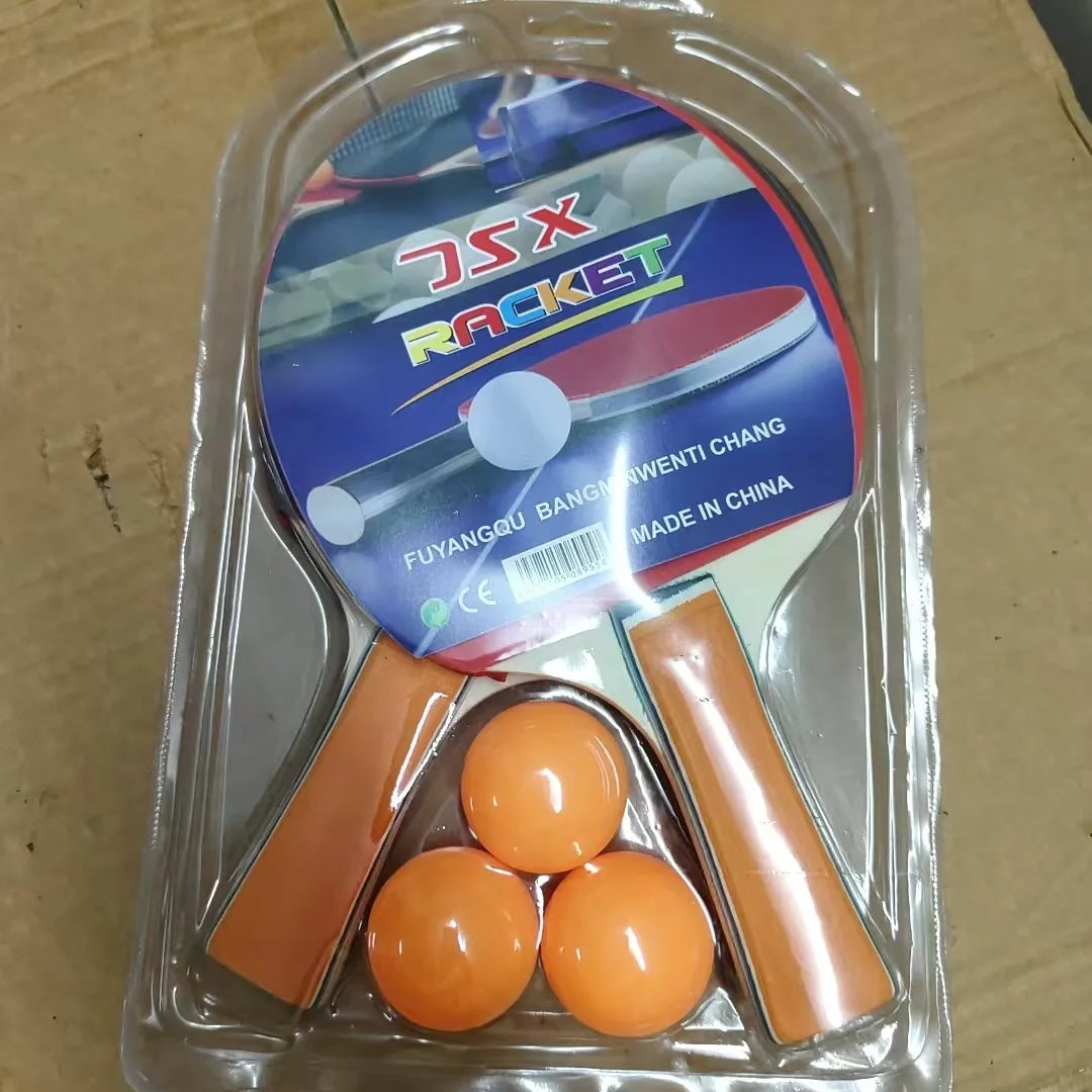 2 packs of table tennis rackets, racket cover for competitive games/leisure time and entertainment