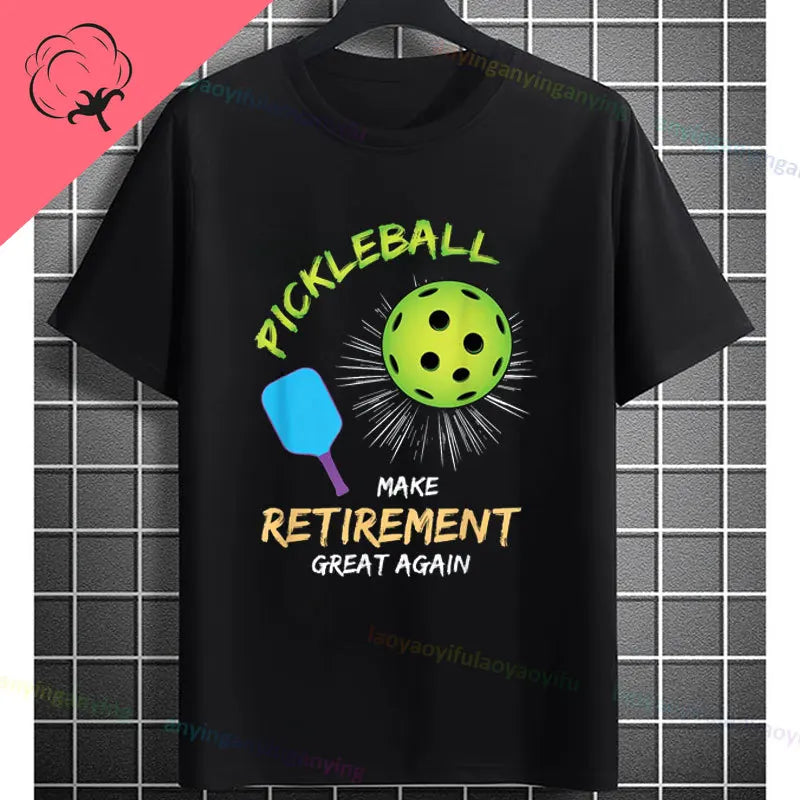 Pickleball Graphic T-Shirt – "It Was in" Funny Design Casual 100% Cotton Short-sleeve Fashion Sporty Style Tee Perfect for Gift